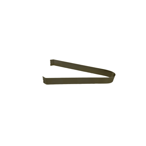 Luxury Ice Bucket Tongs 7", Brass